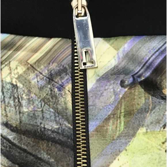 Ted Baker Parquet Geo Print Skirt Black TB Size 1 US 2-4 XS - Picture 10 of 10